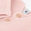 Cardigan Bébé Tricot Point Mousse En Coton Bio PETIT BATEAU -Petit Bateau Soldes cardigan bebe tricot point mousse en coton bio petit bateau