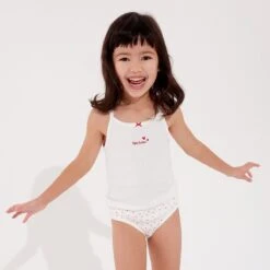 PETIT BATEAU Lot De 2 Maillots De Corps à Bretelles -Petit Bateau Soldes cc751fed76f9138a326bf6d5fb56fb17