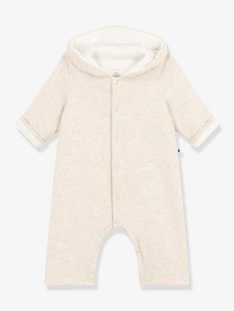 Combinaison Longue Ouatinée à Capuche En Coton Bébé PETIT BATEAU 3 Combinaison Longue Ouatinée à Capuche En Coton Bébé PETIT BATEAU