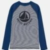 PETIT BATEAU Unisex - T-Shirt De Surf - Medieval/Marshmallow -Petit Bateau Soldes d0c61707183a4f1b9d9f9850df71e0f4