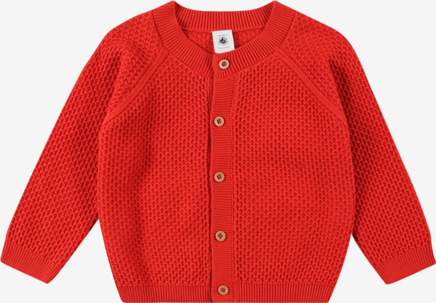 PETIT BATEAU Sweats Et Mailles Cardigan Enfants Rouge 3 PETIT BATEAU Sweats Et Mailles Cardigan Enfants Rouge