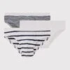PETIT BATEAU Lot De 3 Slips -Petit Bateau Soldes d6fc68a1486ac2504aaf82e607ffce06