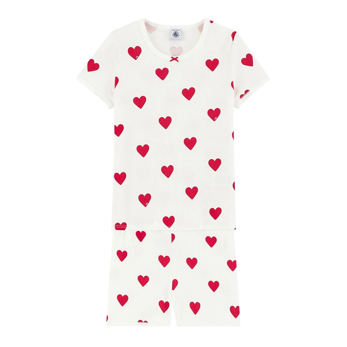 PETIT BATEAU Pyjama Short 2 Pièces 3 PETIT BATEAU Pyjama Short 2 Pièces