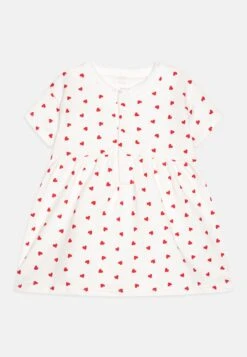 PETIT BATEAU Robe Mc Body - Robe De Jour - Marshmallow/Peps