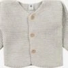 PETIT BATEAU Sweats Et Mailles Cardigan Enfants Gris -Petit Bateau Soldes e250cdcd409e5ebd8c69c082af75d743