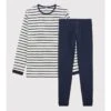 PETIT BATEAU Pyjama Manches Longues -Petit Bateau Soldes e2b248d4887c1506b43398ae470f6108