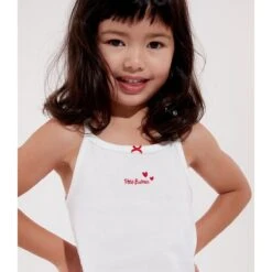 PETIT BATEAU Lot De 2 Maillots De Corps à Bretelles -Petit Bateau Soldes ecdd51880c397edc05fcd760def5a757