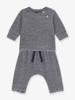Ensemble 2 Pièces En Velours Et Coton PETIT BATEAU