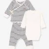 Ensemble Naissance 3 Pièces PETIT BATEAU 2 Ensemble Naissance 3 Pièces PETIT BATEAU -Petit Bateau Soldes ensemble naissance 3 pieces petit bateau