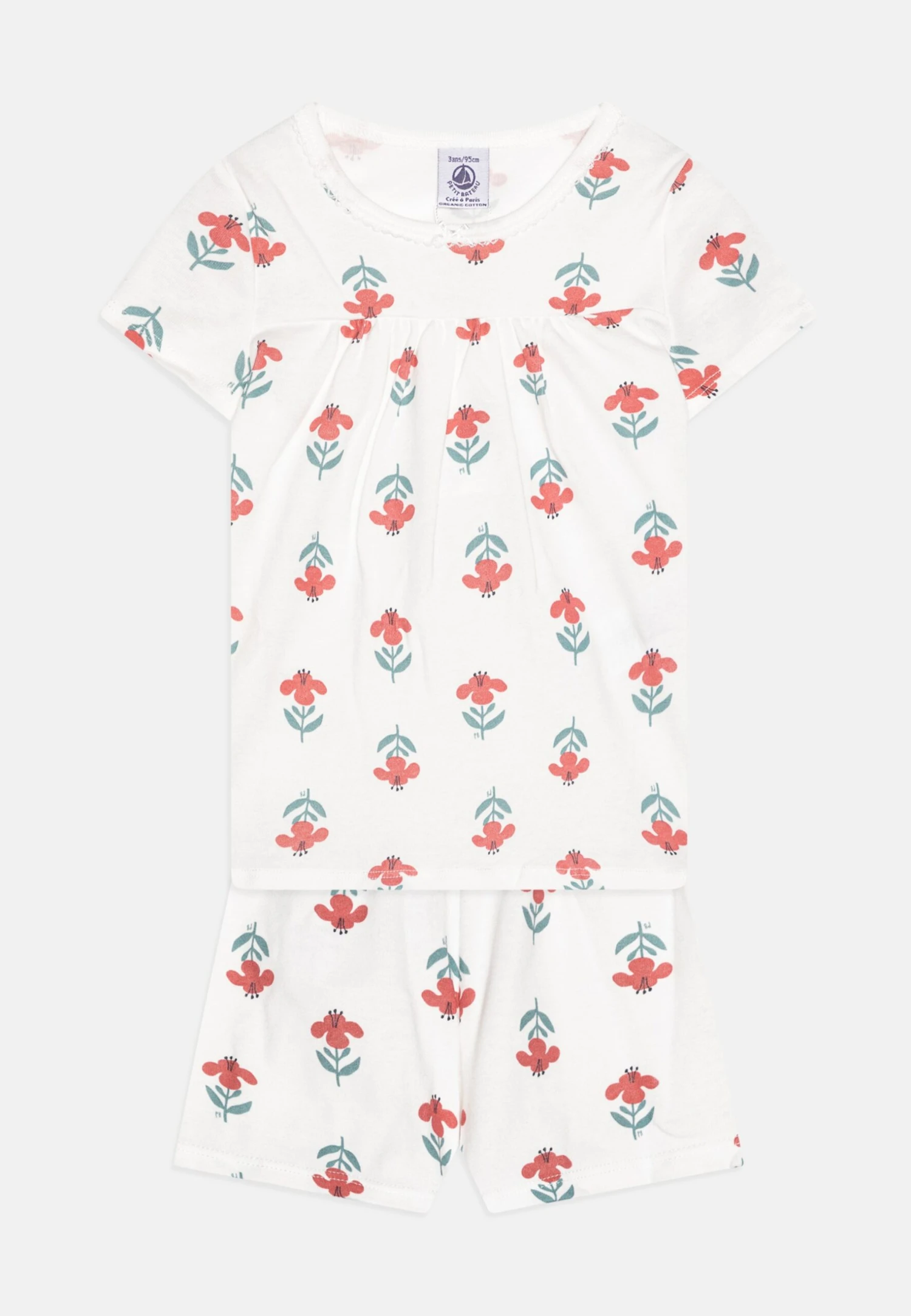 PETIT BATEAU Pyjacourt - Pyjama - Marshmallow/Multi-Coloured 3 PETIT BATEAU Pyjacourt - Pyjama - Marshmallow/Multi-Coloured