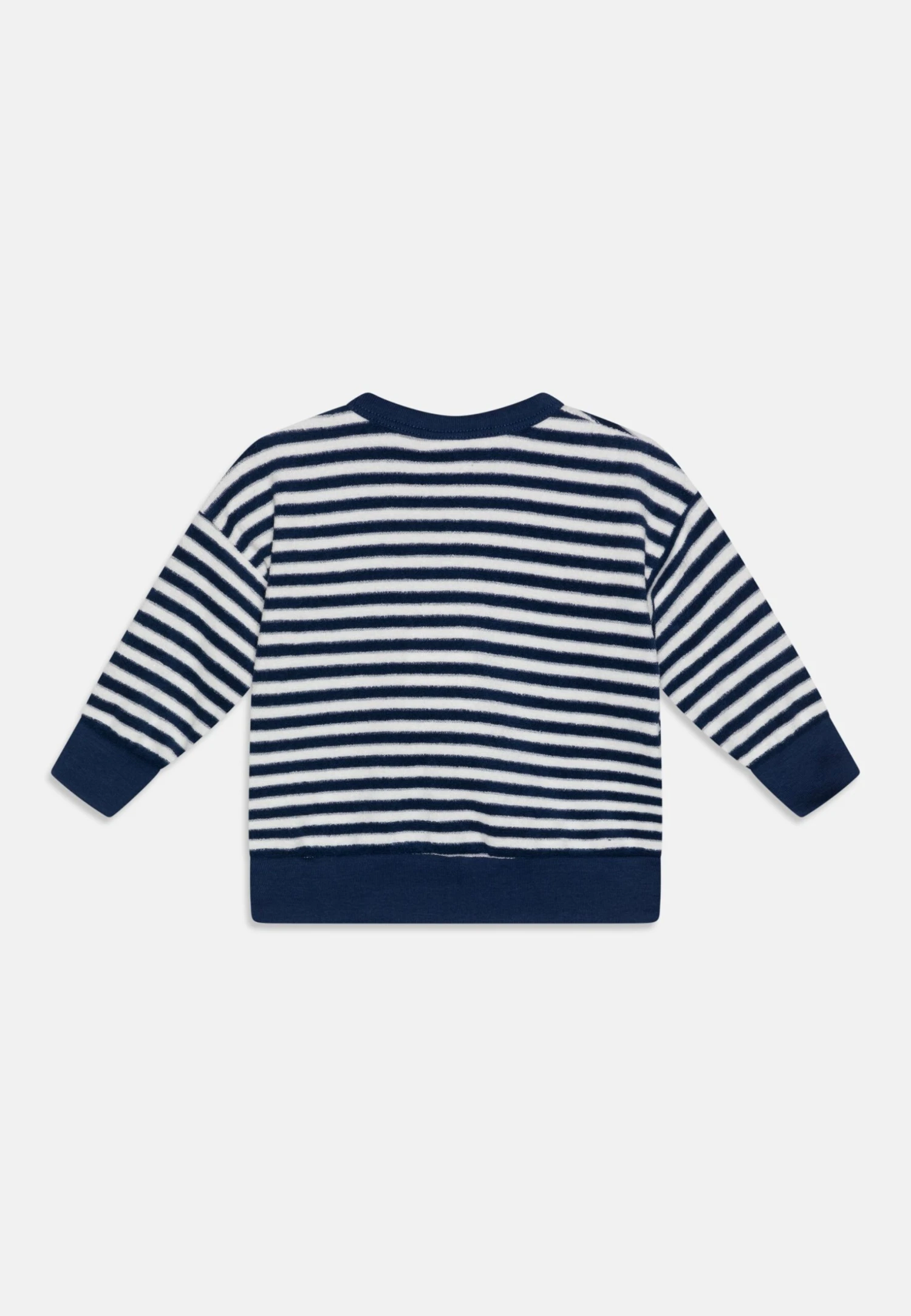 PETIT BATEAU Unisex - Sweatshirt - Medieval/Marshmallow 4 PETIT BATEAU Unisex - Sweatshirt - Medieval/Marshmallow – Image 2