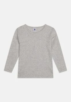 PETIT BATEAU Kids 2 Pack Unisex - T-Shirt À Manches Longues - Mottled Light Grey/Blue -Petit Bateau Soldes f9b78e932a1c427caf20913ec06d6e6b