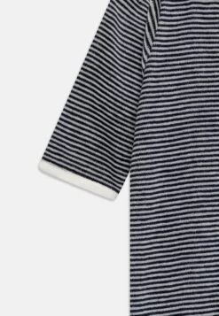 PETIT BATEAU Baby Lameleo Unisex - Grenouillère - Smoking/Marshmallow -Petit Bateau Soldes fa65961f591d4b0889fdfa76192fe02b