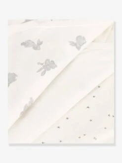 Lot De 3 Bodies Croisés Manches Courtes Lapins Bébé PETIT BATEAU