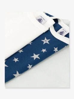 Lot De 3 Bodies Manches Longues étoiles Phosphorescentes PETIT BATEAU -Petit Bateau Soldes lot de 3 bodies manches longues etoiles phosphorescentes petit bateau 2