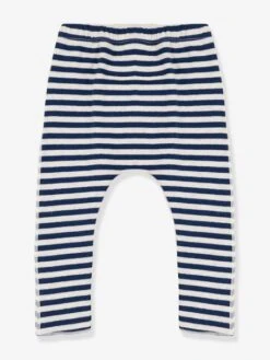 Pantalon Bébé Rayé En Tubique - PETIT BATEAU -Petit Bateau Soldes pantalon bebe raye en tubique petit bateau 2
