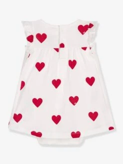 Robe Body Imprimé Coeur PETIT BATEAU