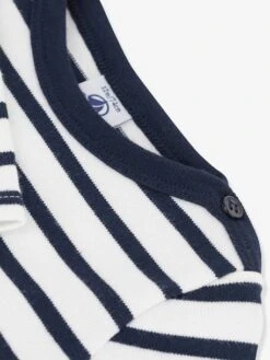 Robe Manches Longues Iconique En Jersey épais Bio Bébé - PETIT BATEAU -Petit Bateau Soldes robe manches longues iconique en jersey epais bio bebe petit bateau 2