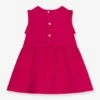 Robe Sans Manches En Lin PETIT BATEAU -Petit Bateau Soldes robe sans manches en lin petit bateau