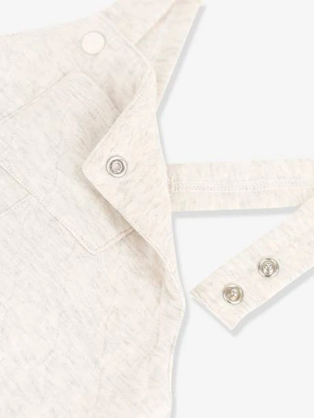 Salopette Longue Bébé En Tubique Matelassé - PETIT BATEAU 4 Salopette Longue Bébé En Tubique Matelassé - PETIT BATEAU – Image 2