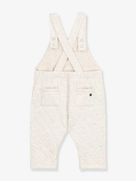 Salopette Longue Bébé En Tubique Matelassé - PETIT BATEAU 5 Salopette Longue Bébé En Tubique Matelassé - PETIT BATEAU – Image 3