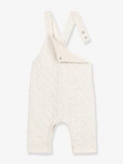 Salopette Longue Bébé En Tubique Matelassé - PETIT BATEAU