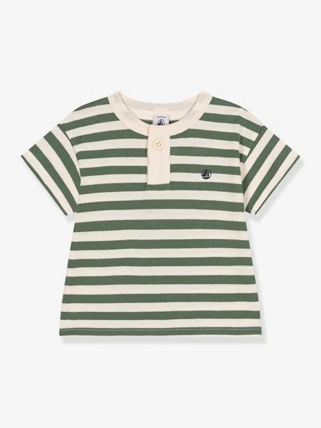 T-shirt Rayé En Jersey Garçon PETIT BATEAU 5 T-shirt Rayé En Jersey Garçon PETIT BATEAU – Image 3